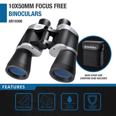 barska binoculars|10x50mm Focus Free Binoculars .